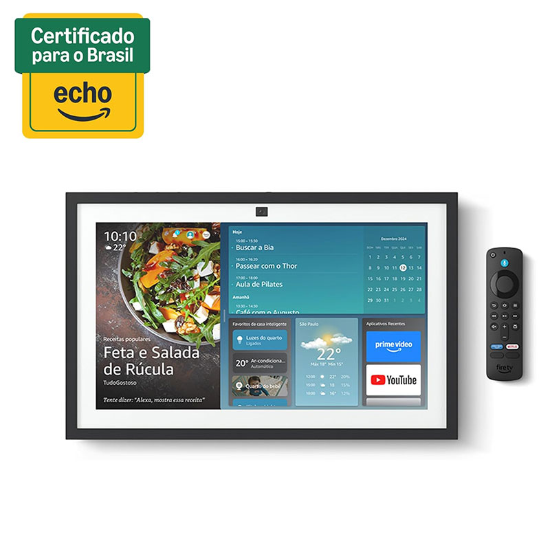 Echo Show 15 | Smart display Full HD de 15,6” com Alexa, experiência Fire TV e controle remoto por voz - Imagem 3
