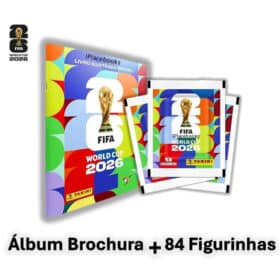Álbum Copa do Mundo da FIFA 2026™ Brochura + 84 Figurinhas (12 Envelopes) FIFA WORLD CUP 2026™