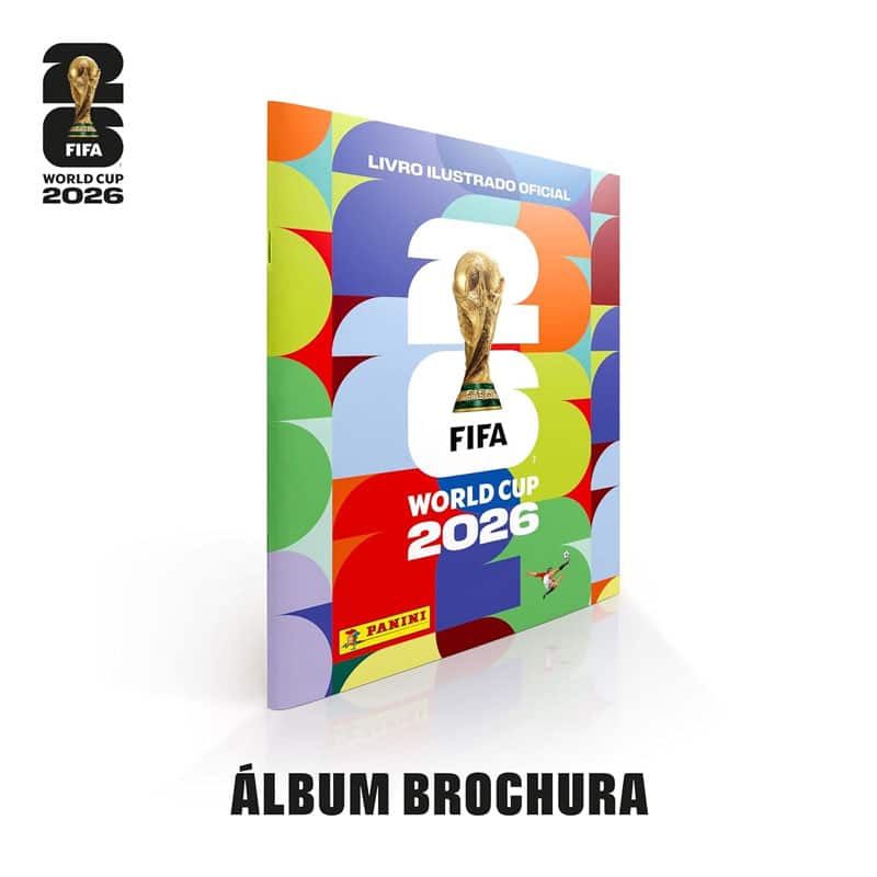 Álbum Copa do Mundo da FIFA 2026™ Brochura + 84 Figurinhas (12 Envelopes) FIFA WORLD CUP 2026™ - Imagem 2