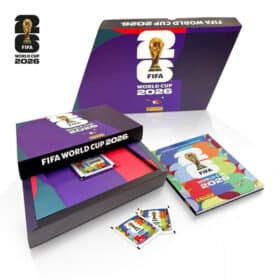 Box Álbum Copa do Mundo 2026 - Capa dura + 40 Envelopes - Panini colecionável